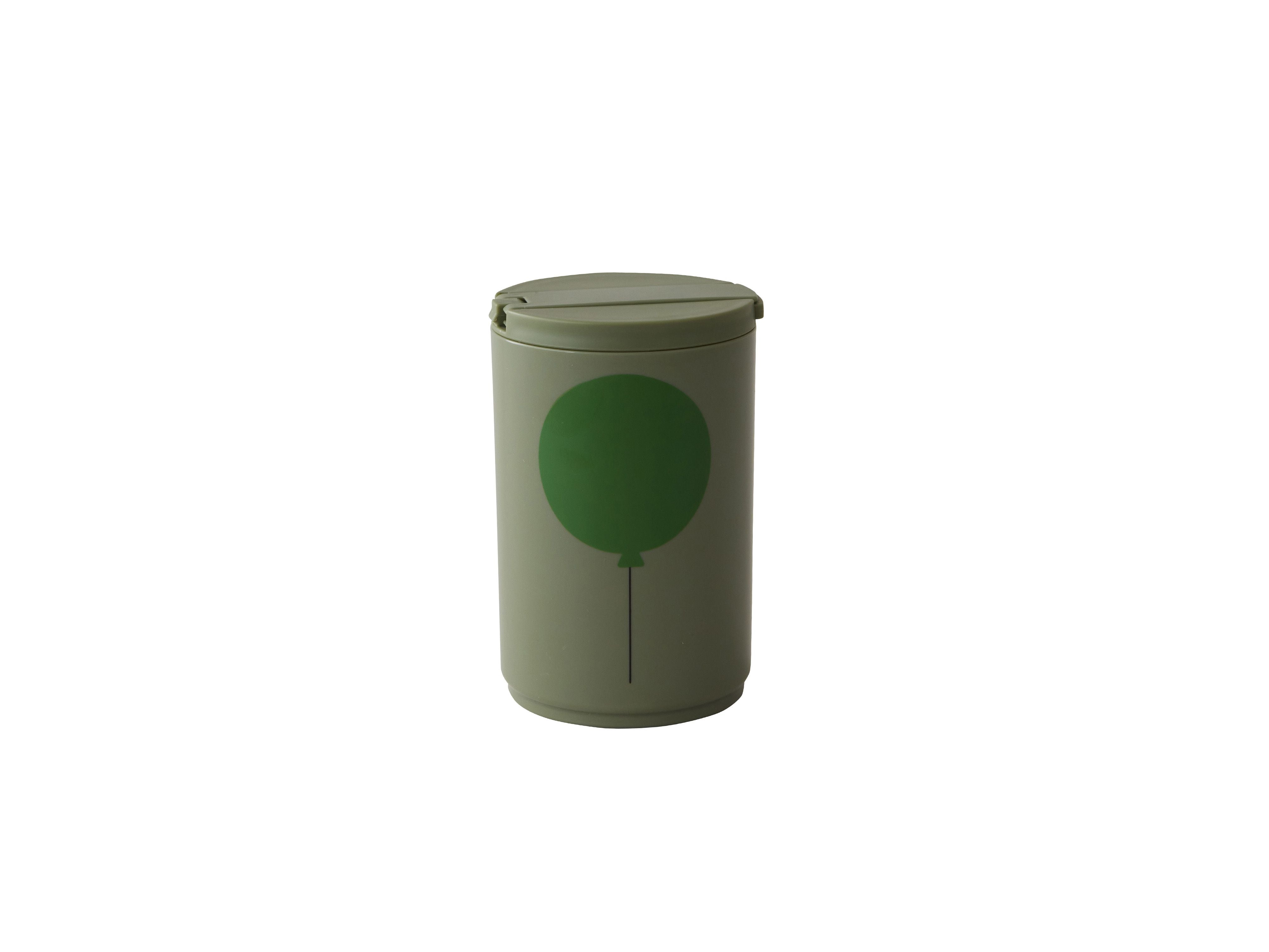 Design Letters Travel Straw Mug 330 Ml, Forest Green