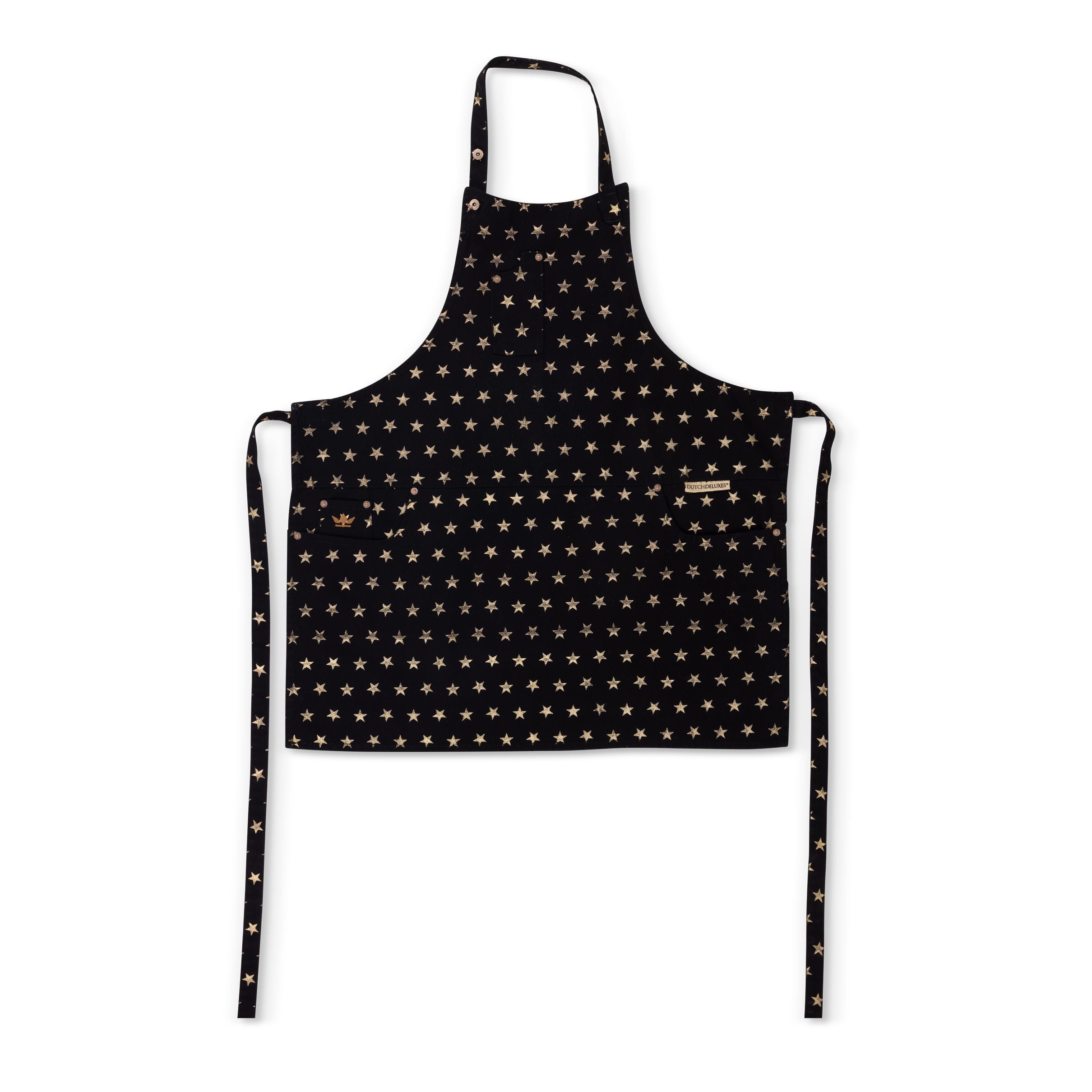 Dutchdeluxes Five Pocket Apron Slim Fit, Starry Black