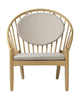 Fdb Møbler J166 Jørna Armchair, Oak/Lacquered Beige