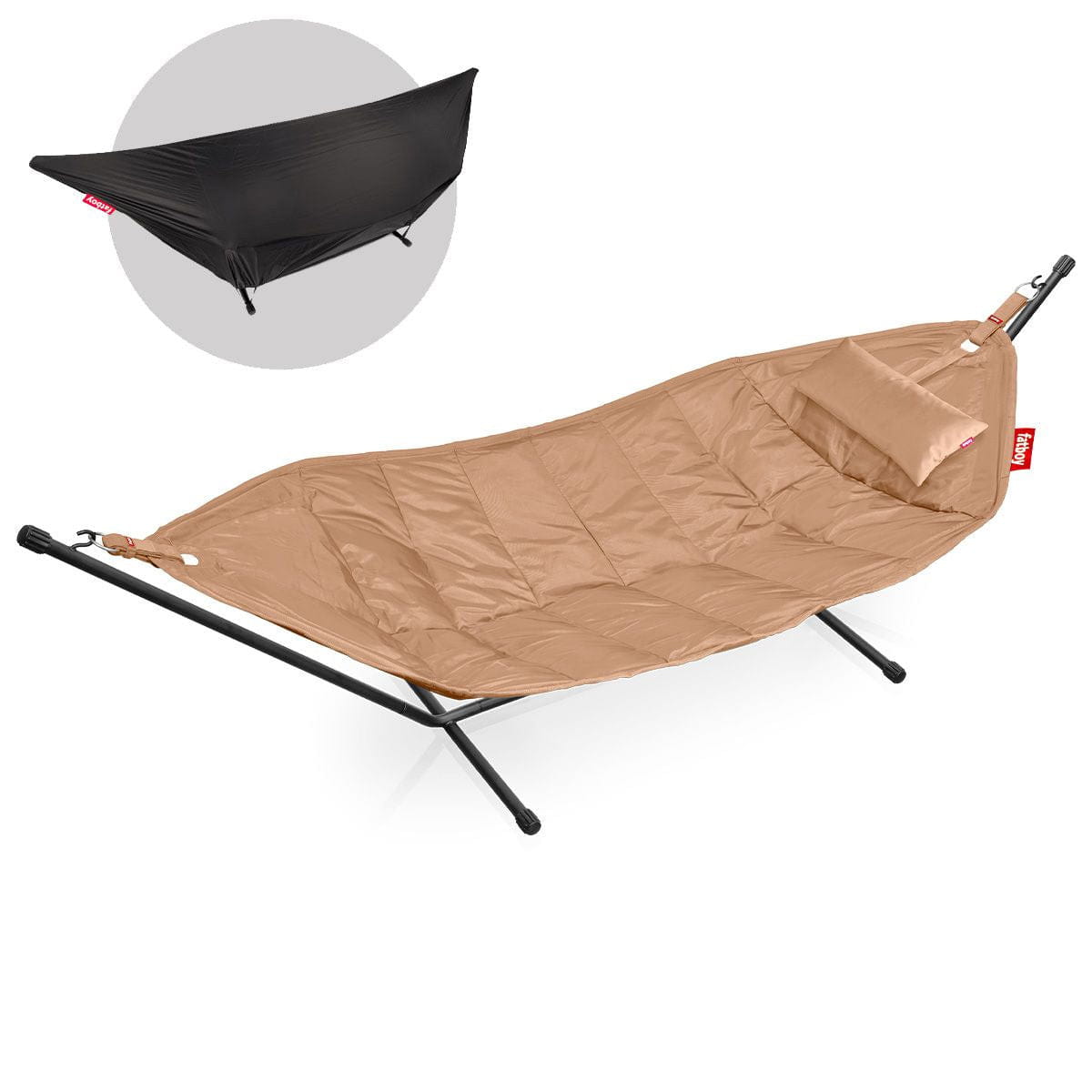 Fatboy Headdemock Hammock Set Deluxe, Sesame