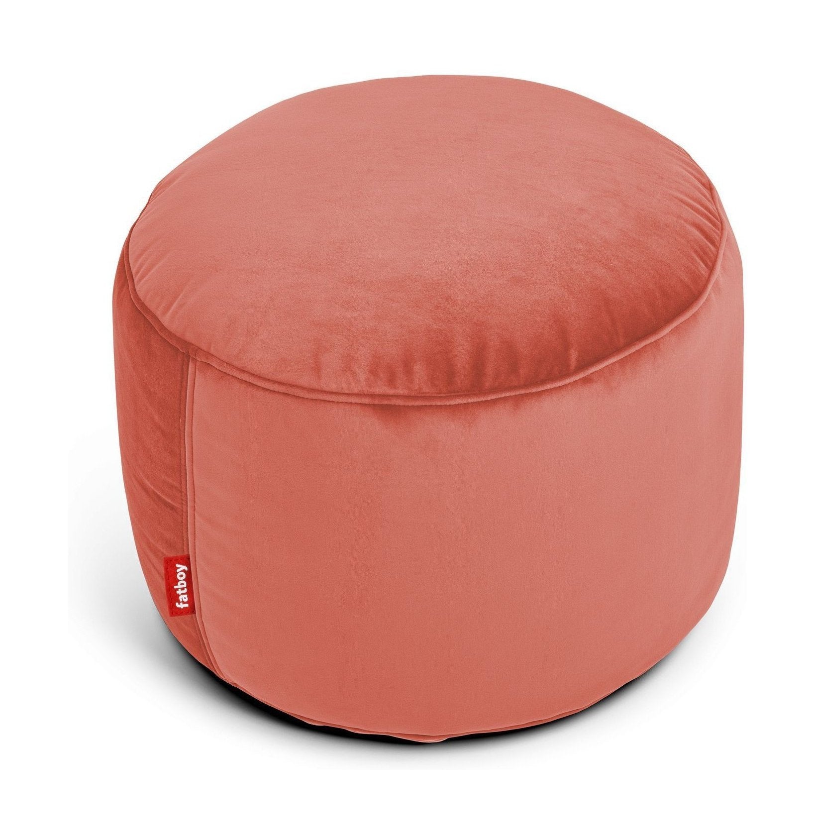 Fatboy Point Velvet Stool, Rhubarb