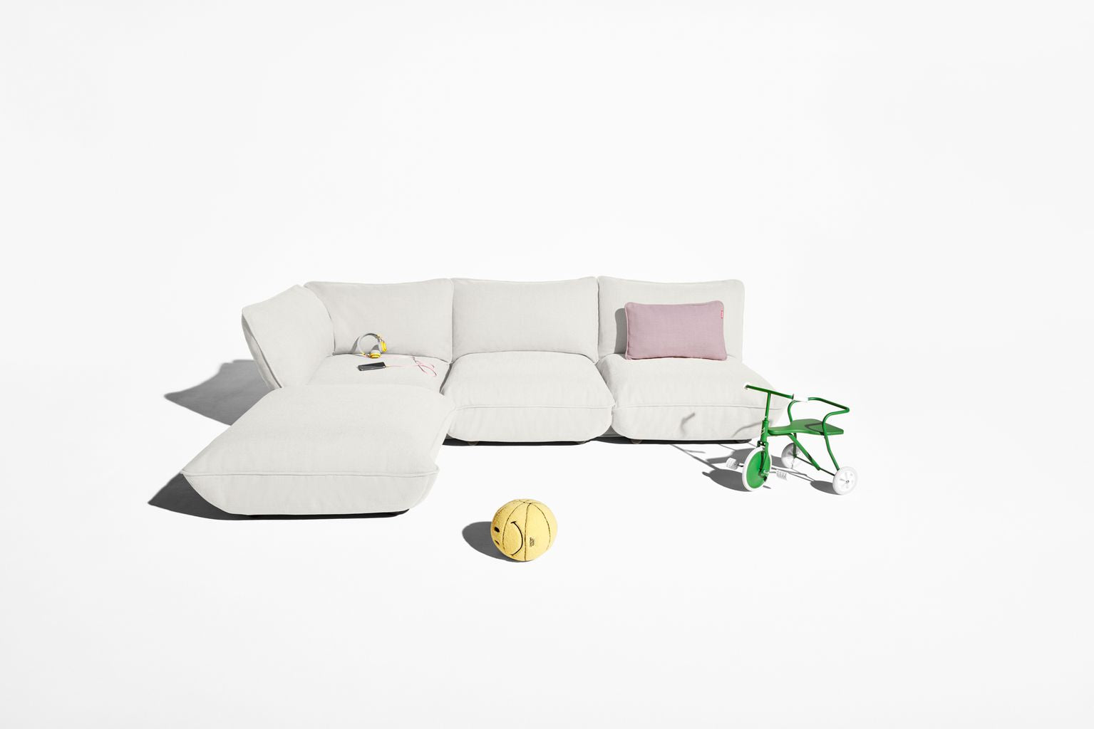 Fatboy Sumo Corner Sofa, Limestone