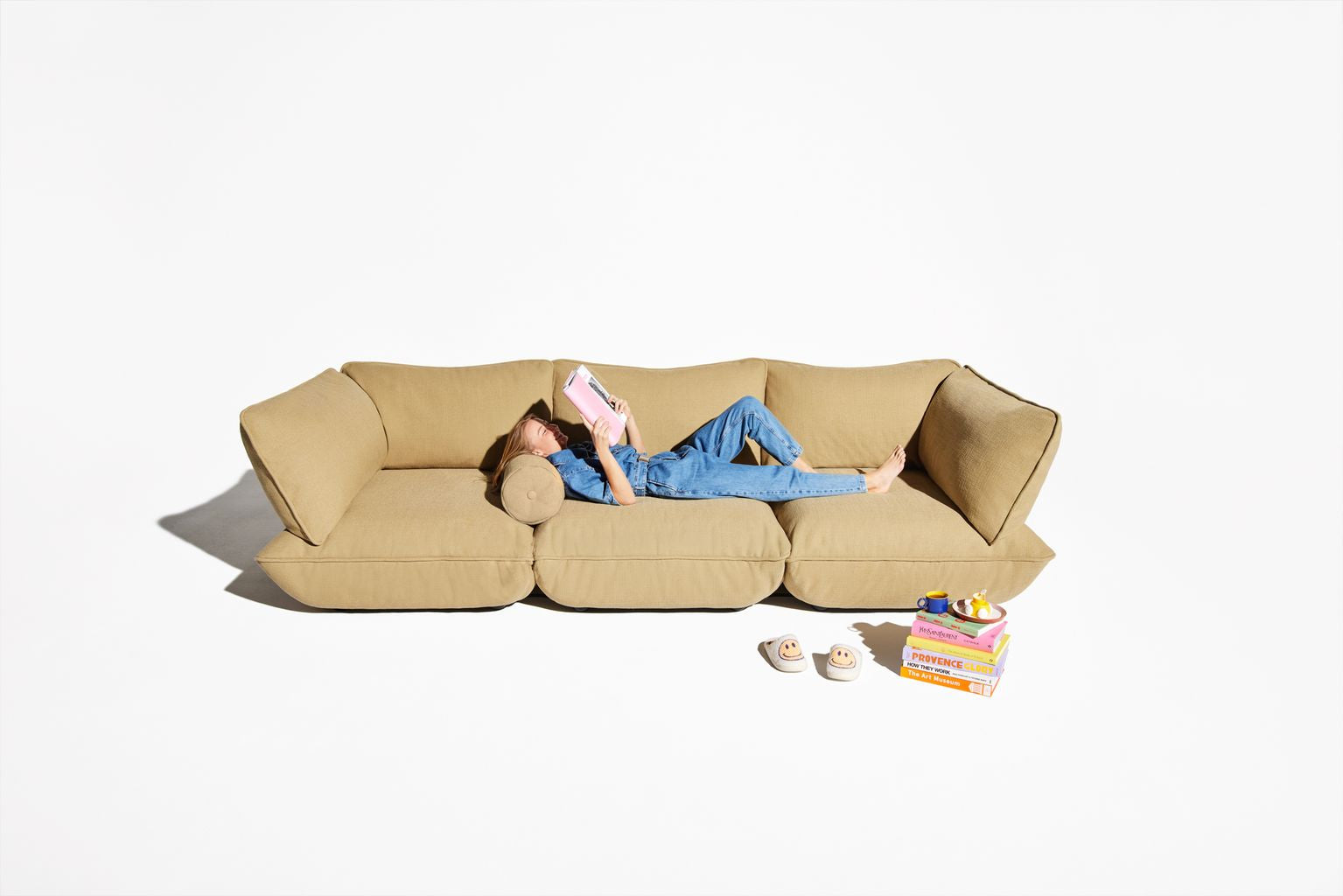 Fatboy Sumo Sofa Grand 4 Seater, Honey