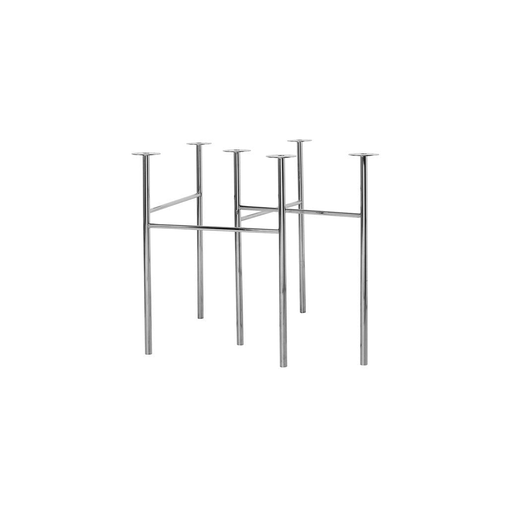 Ferm Living Mingle Table Legs W68 Set Of 2, Chrome