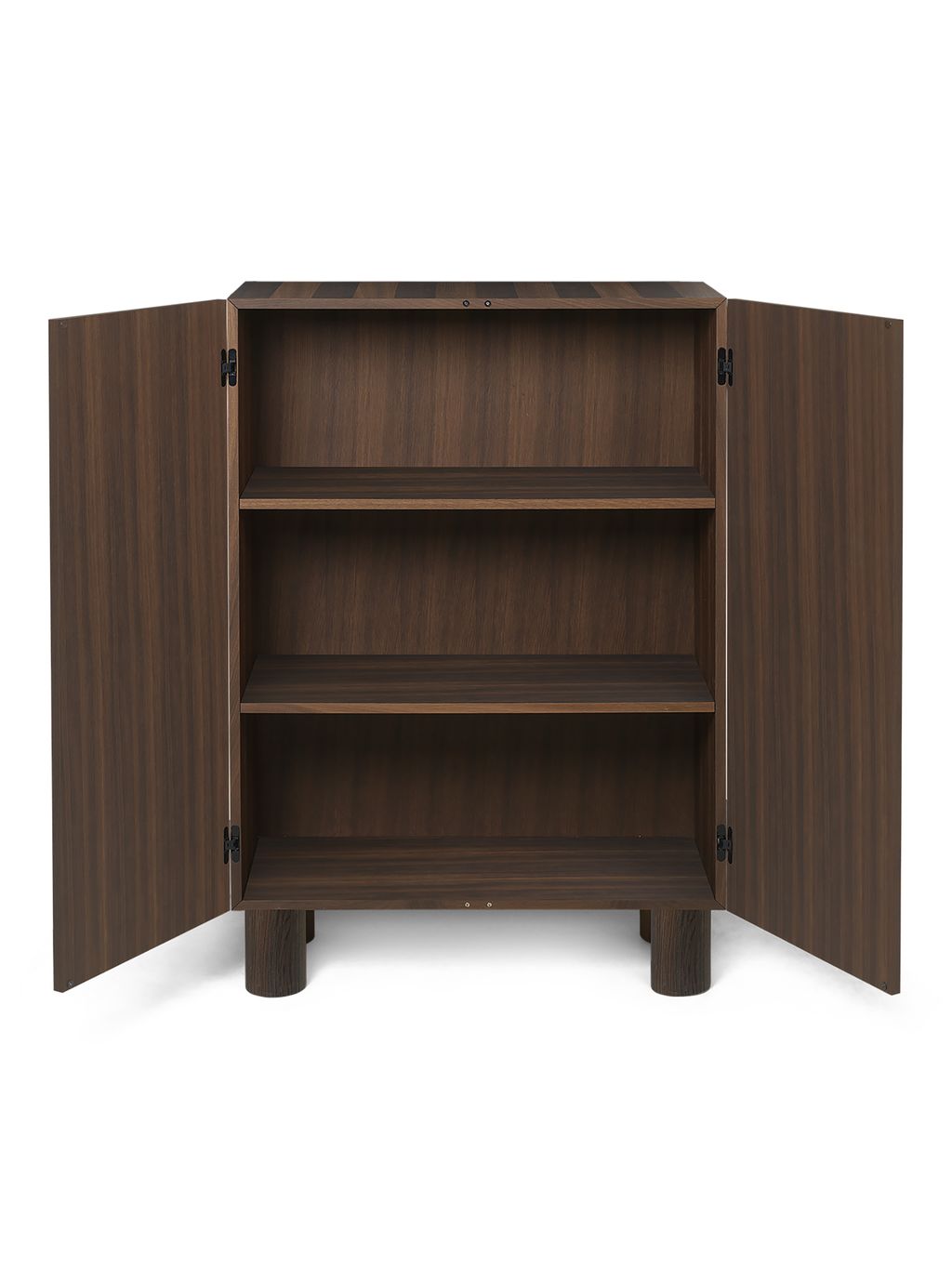 Ferm Living Post Storage Cabinet, Smoked Oak