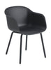 Muuto Fiber Outdoor Armchair, Anthracite Black