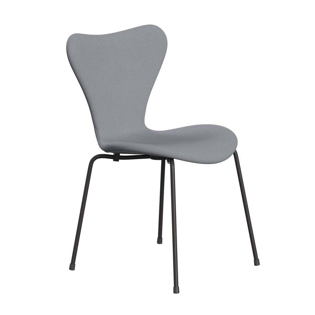 Fritz Hansen 3107 Chair Full Upholstery, Warm Graphite/Christianshavn Light Grey Plain