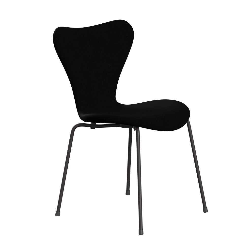 Fritz Hansen 3107 Chair Full Upholstery, Warm Graphite/Hallingdal Black