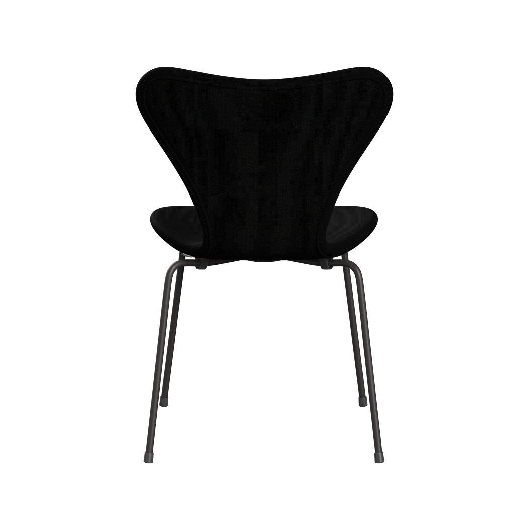 Fritz Hansen 3107 Chair Full Upholstery, Warm Graphite/Hallingdal Black