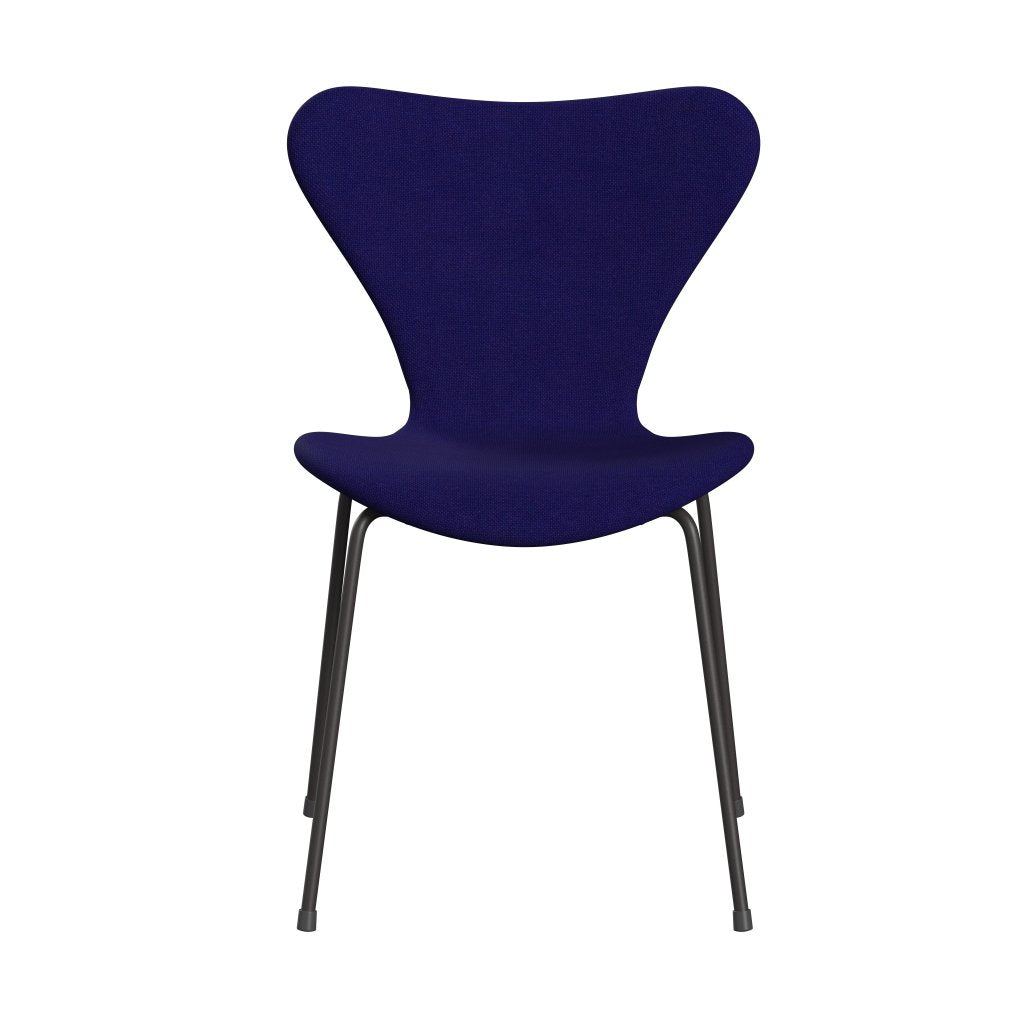 Fritz Hansen 3107 Chair Full Upholstery, Warm Graphite/Hallingdal Violet Dark