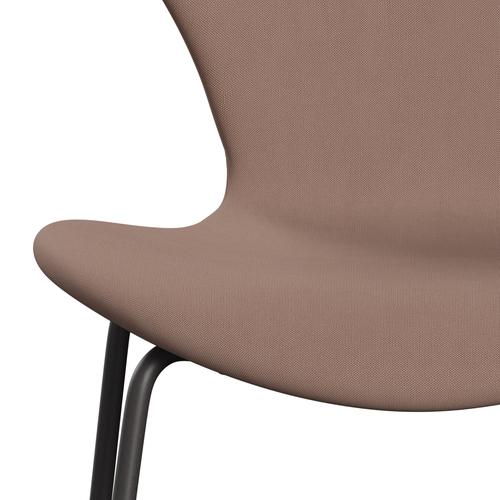 Fritz Hansen 3107 Chair Full Upholstery, Warm Graphite/Remix Brown