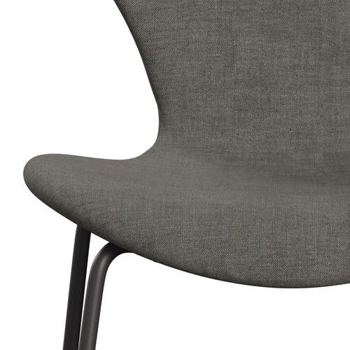 Fritz Hansen 3107 Chair Full Upholstery, Warm Graphite/Remix Concrete