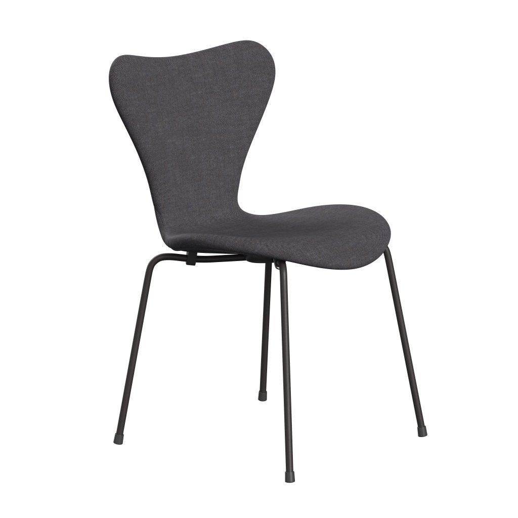 Fritz Hansen 3107 Chair Full Upholstery, Warm Graphite/Remix Dark Grey (Rem266)