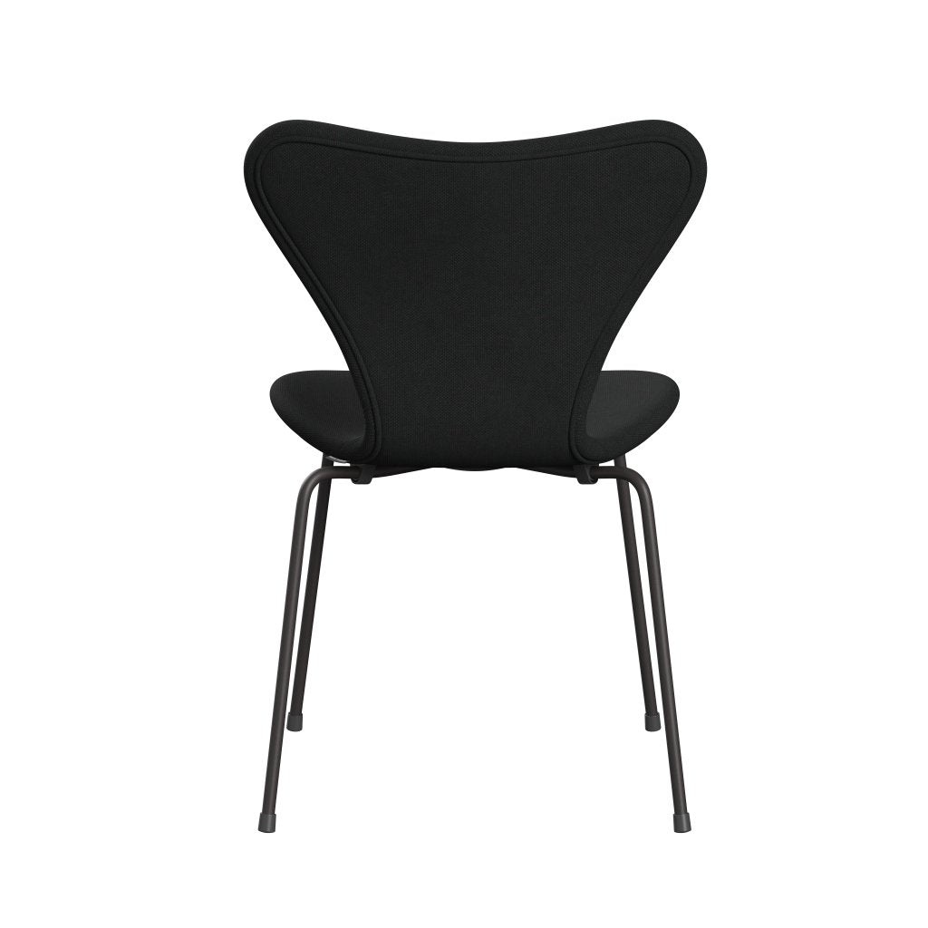 Fritz Hansen 3107 Chair Full Upholstery, Warm Graphite/Steelcut Dark Brown (Sti380)