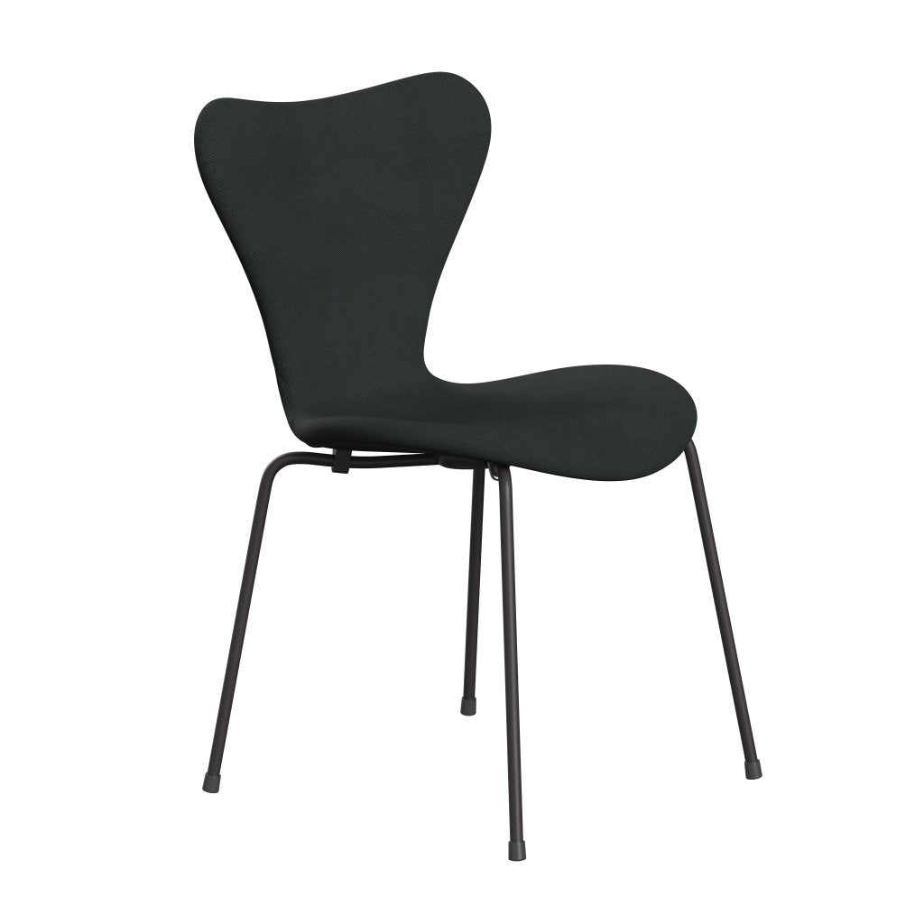 Fritz Hansen 3107 Chair Full Upholstery, Warm Graphite/Steelcut Charcoal