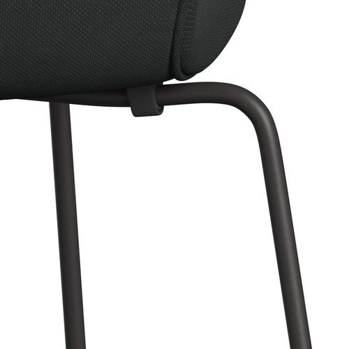 Fritz Hansen 3107 Chair Full Upholstery, Warm Graphite/Steelcut Charcoal