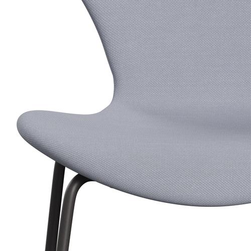 Fritz Hansen 3107 Chair Full Upholstery, Warm Graphite/Steelcut Mouse Grey