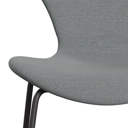 Fritz Hansen 3107 Chair Full Upholstery, Warm Graphite/Steelcut Trio Grey