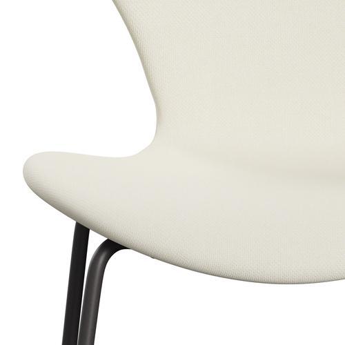 Fritz Hansen 3107 Chair Full Upholstery, Warm Graphite/Sunniva 2 Crème