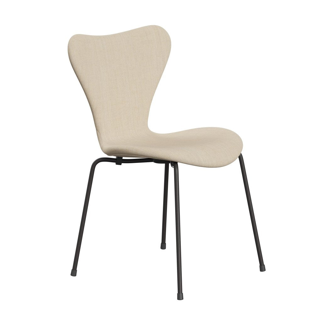 Fritz Hansen 3107 Chair Full Upholstery, Warm Graphite/Sunniva 2 Sand