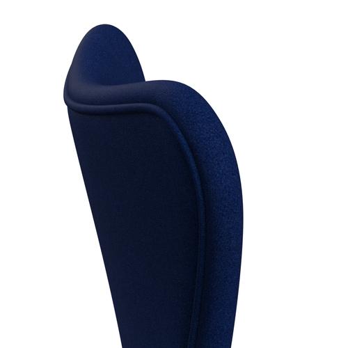 Fritz Hansen 3107 Chair Full Upholstery, Warm Graphite/Tonus Royal Blue