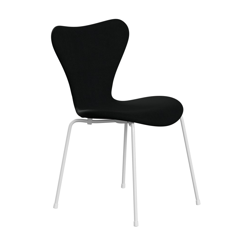 Fritz Hansen 3107 Chair Full Upholstery, White/Fame Black