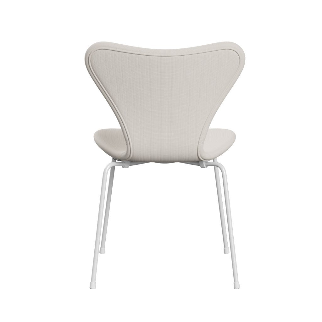 Fritz Hansen 3107 Chair Full Upholstery, White/Fame White