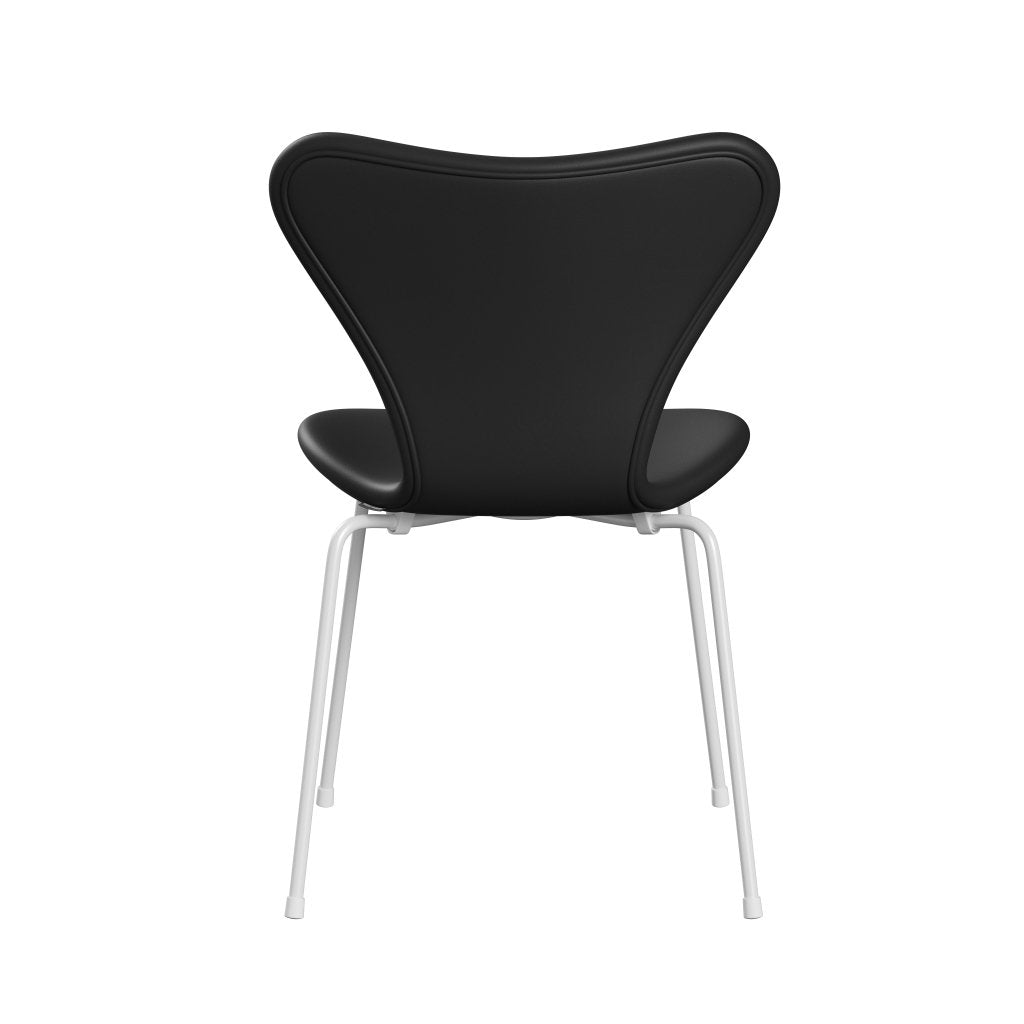 Fritz Hansen 3107 Chair Full Upholstery, White/Soft Black