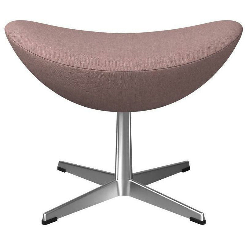 Fritz Hansen The Egg Lounge Chair With Footstool Fabric, Re Wool Pale Rose