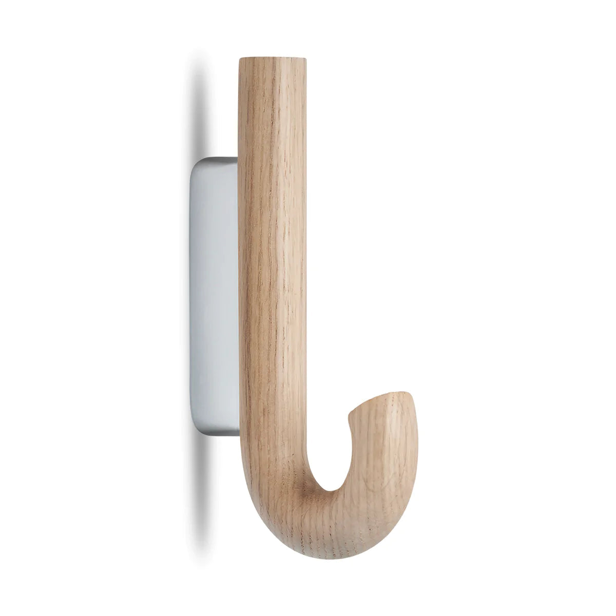 Gejst Hook Mini Hook, Oak/Chrome