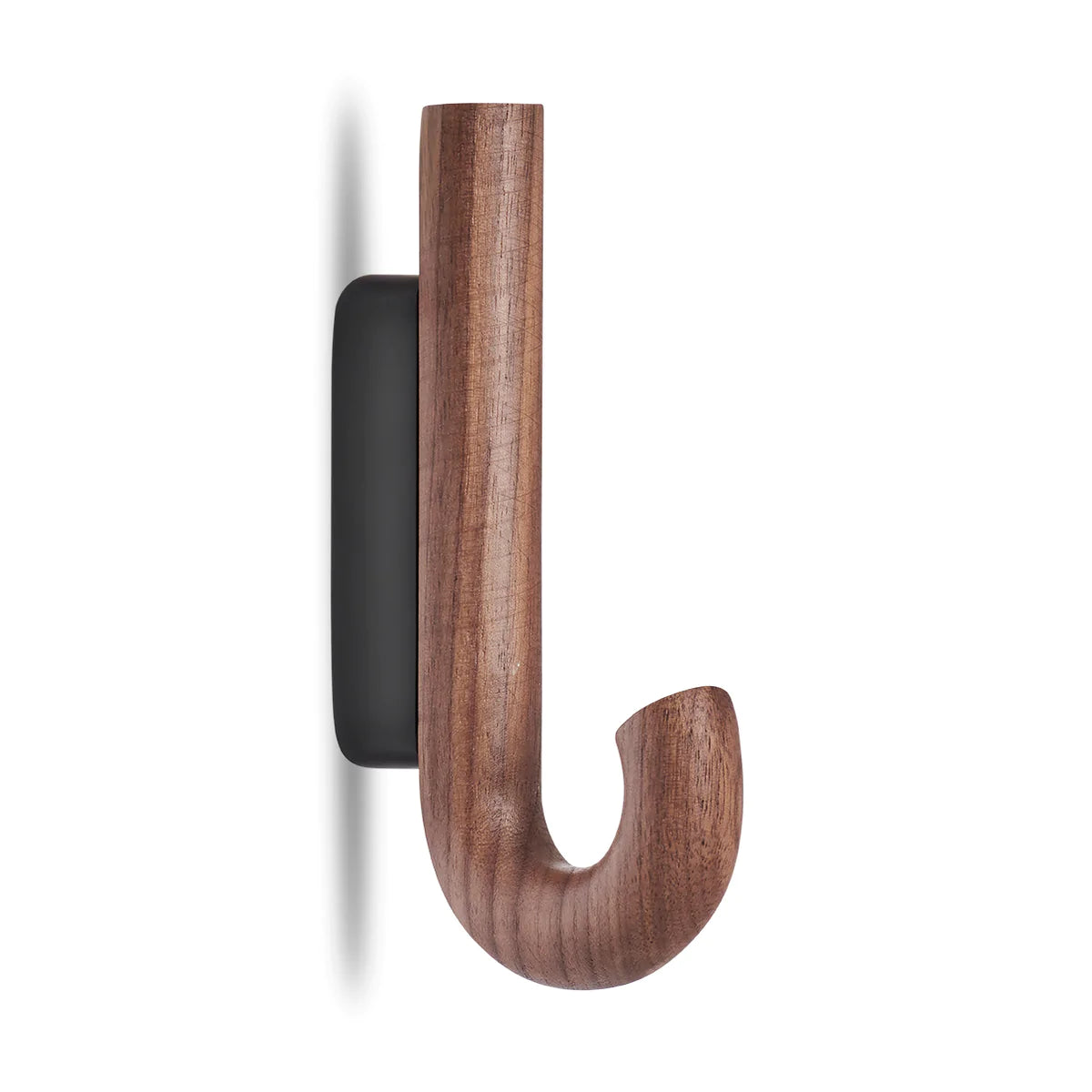 Gejst Hook Mini Hook, Walnut/Black