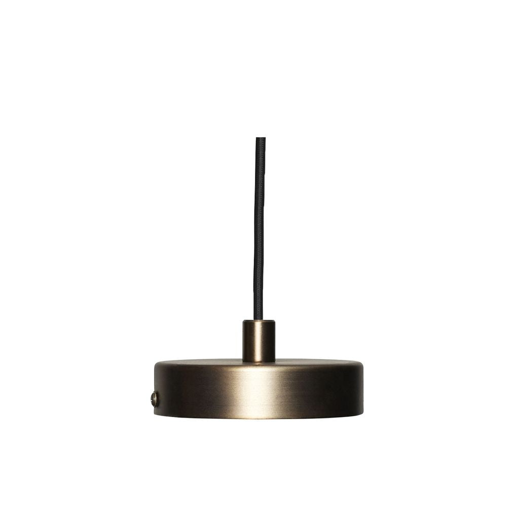 Hübsch Contrast Pendant /Ceiling Lamp, Burnished Brass