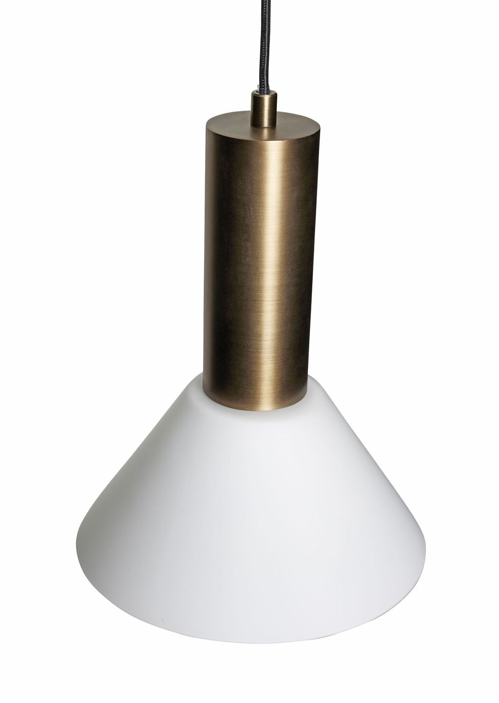 Hübsch Contrast Pendant /Ceiling Lamp, Burnished Brass