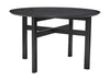 Hübsch Fjord Round Dining Table Black