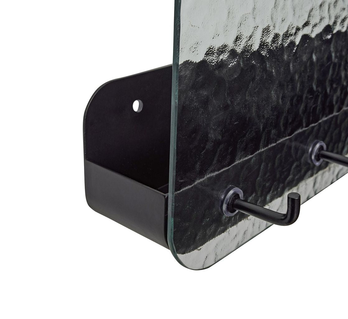 Hübsch Shack Wall Shelf, Black