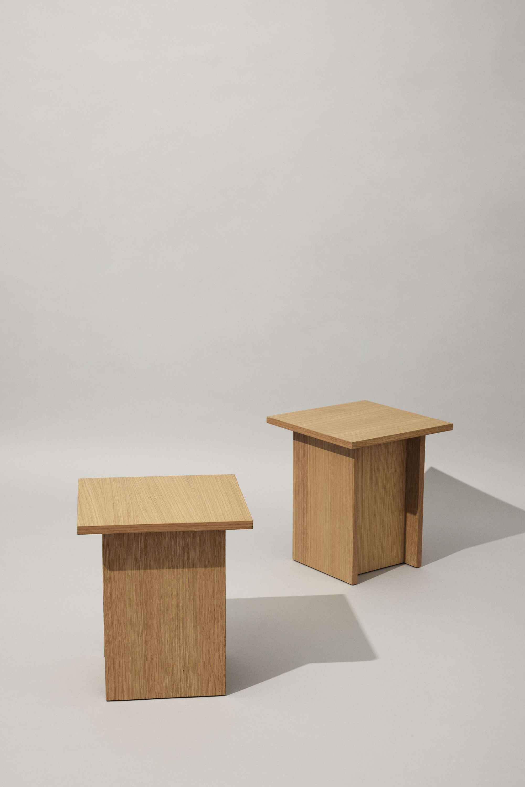 Hübsch Straight Side Table Natural