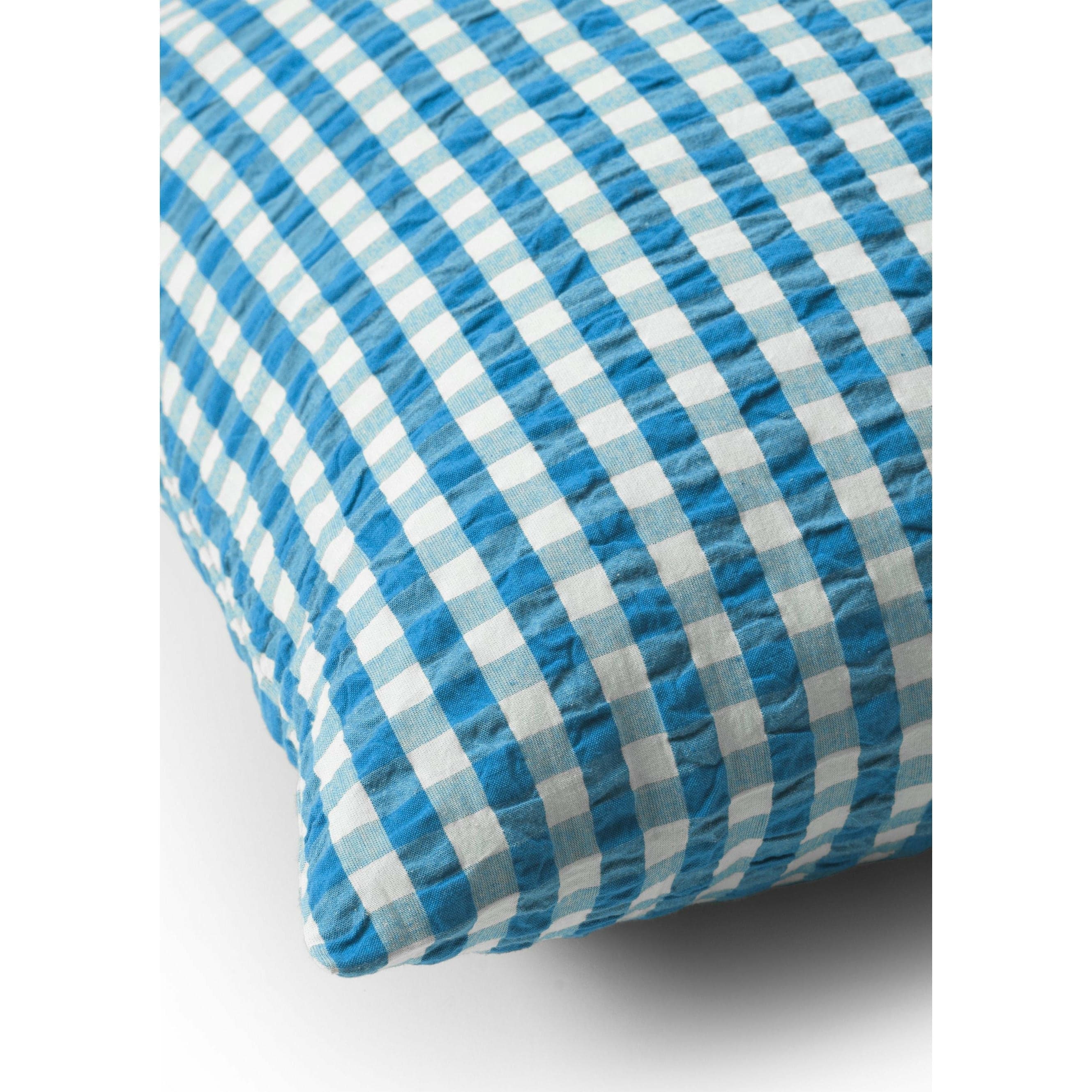 Juna Bæk & Bølge Pillowcase 63x60 Cm, Blue/Birch