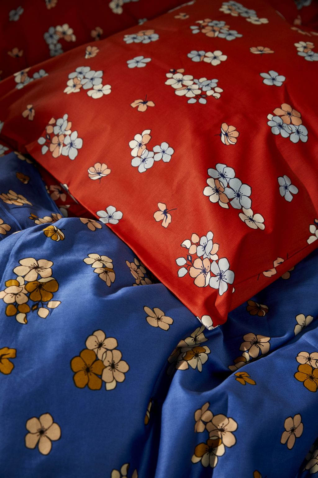 Juna Grand Pleasantly Bed Linen 140 X220 Cm, Chili