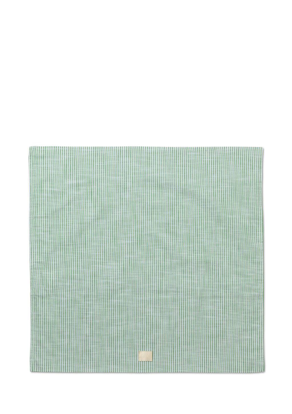 Juna Monochrome Lines Cushion Cover 63 X60 Cm, Green/White