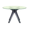 Kartell Sir Gio Table Round, Fume/Green