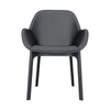 Kartell Clap Pvc Armchair, Black/Dark Grey