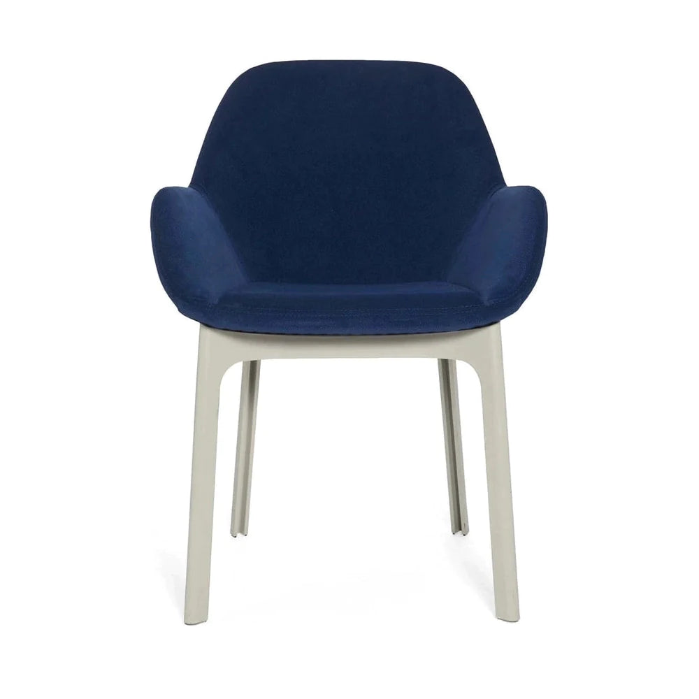 Kartell Clap Aquaclean Armchair, White/Blue