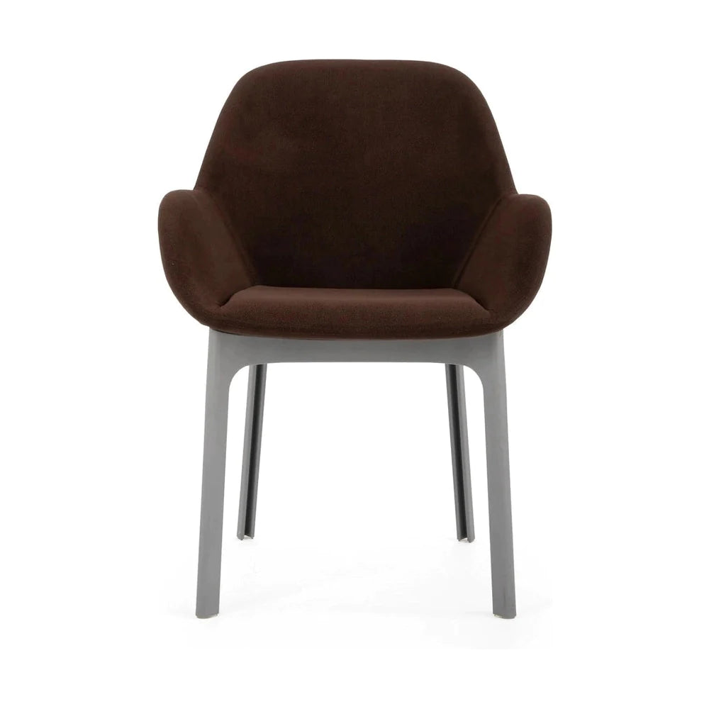 Kartell Clap Aquaclean Armchair, Grey/Brick Red