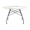 Kartell Glossy Table Round Marble, White