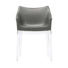 Kartell Madame Ecopelle Armchair, Crystal/Grey