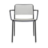 Kartell Audrey Armchair, Black/Light Grey