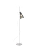  K Lux Floor Lamp Grey Stand/Smoke