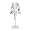 Kartell Big Battery Table Lamp Plug Version, Crystal