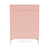 Montana Keep Chest Of Drawers With Legs, Ruby/Mushroom