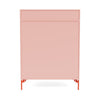 Montana Keep Chest Of Drawers With Legs, Ruby/Rosehip